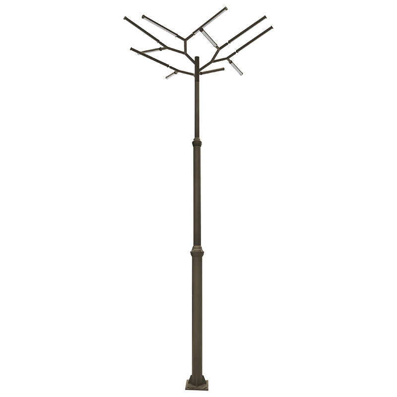 Westgate TOL-YOSEMITE-BR Natural Designer Tree of Light Structure for Open Areas, Wattage 75W, Multi-Color Temperature 3000K/4000K/5000K, Bronze Finish