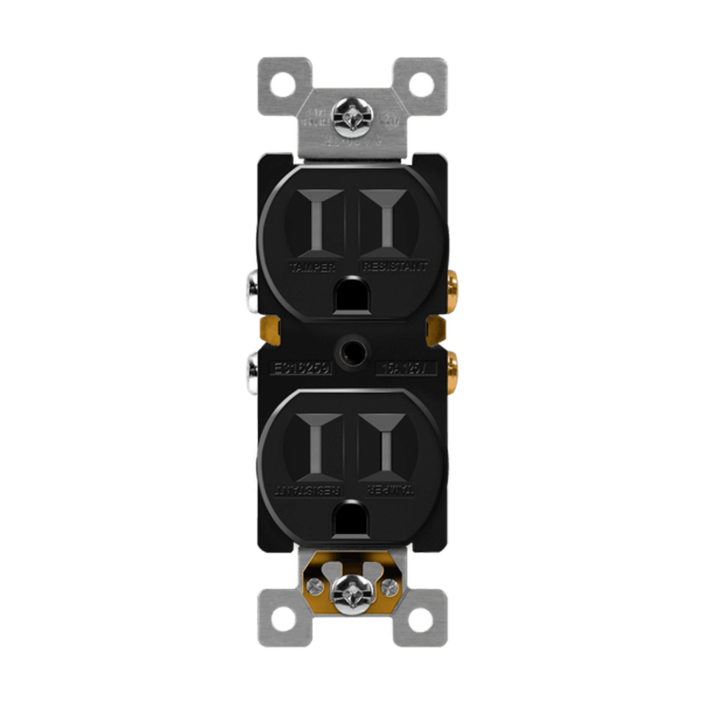 Residential Grade 15A Tamper-Resistant Duplex Receptacle