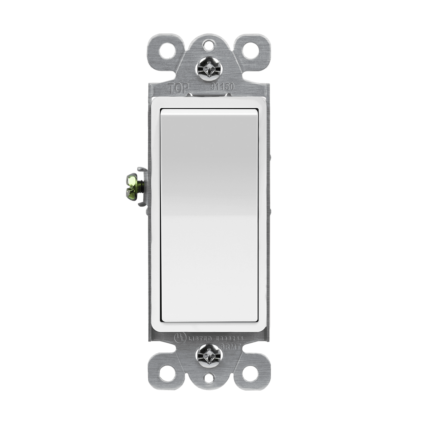 ENERLITE Residential Grade Decorator Switch, Single Pole