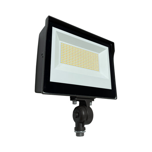 Portor Lighting LED Flood Light 60 Watt Photocell Color Selectable 3K-4K-5K 7782 Lumens