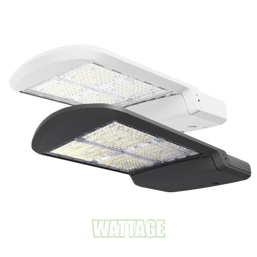 LED Area/Site Light with Wattage Selector