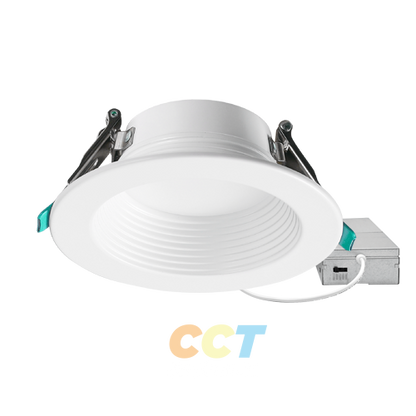 PORTOR LIGHTING 4” Can-Less Downlight with Remote J-Box and CCT Selector