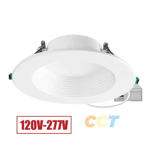 PORTOR LIGHTING 6” Can-Less Downlight with Remote J-Box and CCT Selector