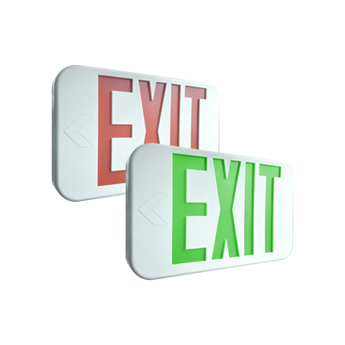 PORTOR LIGHTING Emergency sign Bi-Color Exit Sign