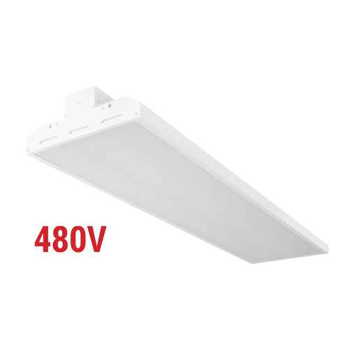 PORTOR LIGHTING 4' LED Linear High Bay with 480V PT-LHB-300W-50K-480V